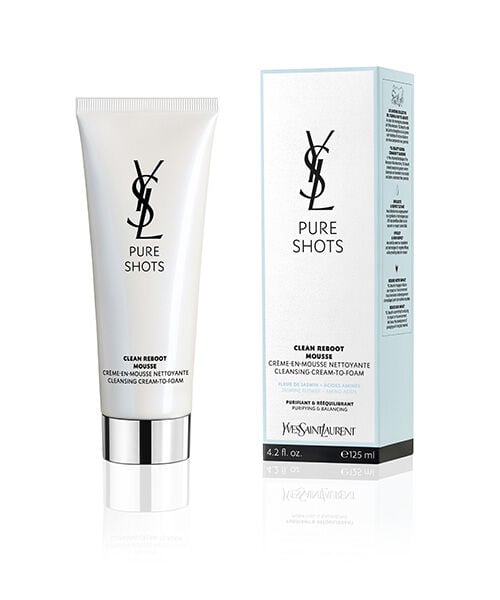 pure shots clean reboot mousse