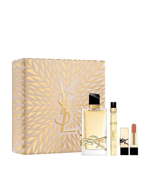 مجموعة هدايا رمضان عطر ليبر أو دو بارفان و  روج بور كوتور
